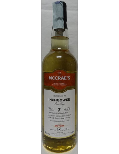 Whisky Inchgower 7 anni John Maccrae