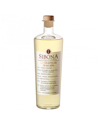 Grappa di Moscato Distilleria Sibona cl 150