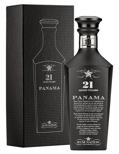 Rum Nation Panama 21 yo Black Decanter
