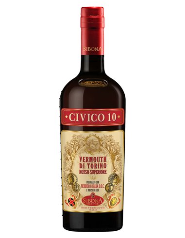 Civico 10 Vermouth di Torino Distilleria Sibona