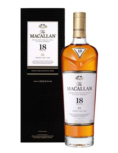 Whisky Macallan 18 anni Sherry Oak